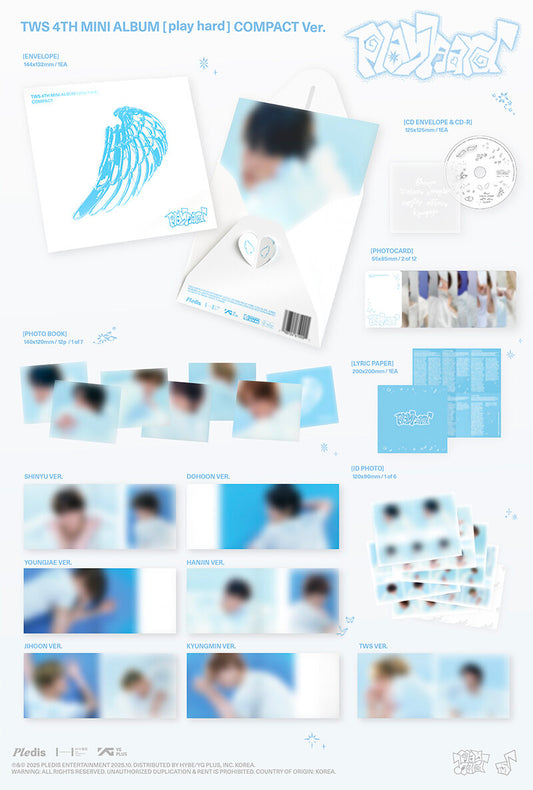 TWS - 4th Mini Album play hard (COMPACT Ver./random)