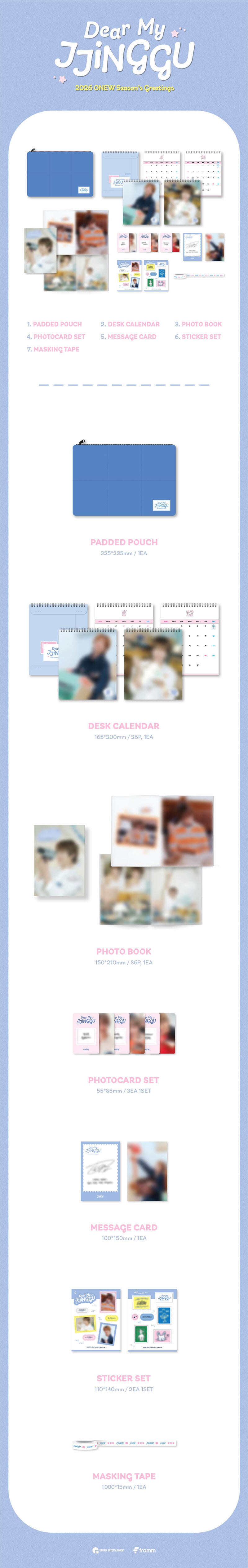 ONEW - 2026 SEASON’S GREETINGS Dear My JJINGGU