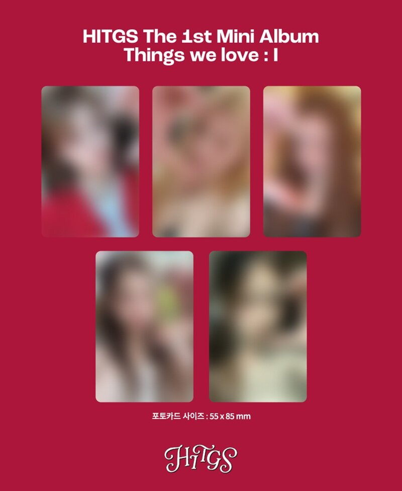 HITGS - The 1st Mini Album - Things we love : I