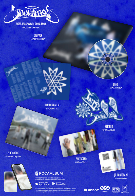 JUST B - 5TH MINI ALBUM SNOW ANGEL (POCCAALBUM)