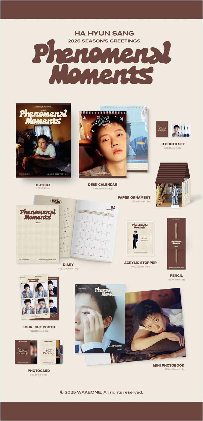 HA HYUN SANG - 2026 SEASON’S GREETINGS PHENOMENAL MOMENTS