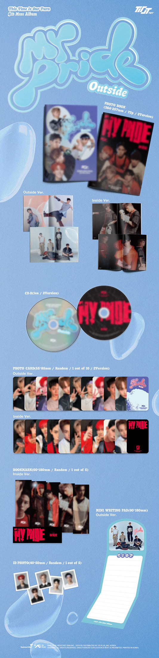 TIOT - 4th Mini Album MY PRIDE (Photobook ver./random)