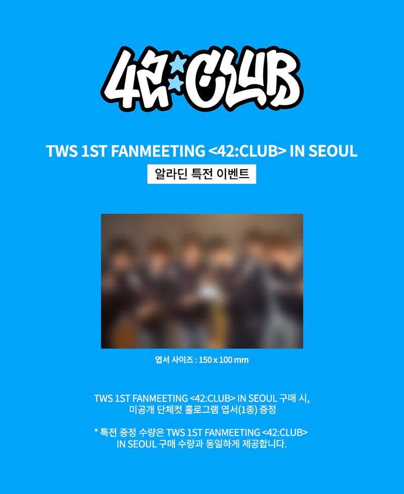 TWS - 1st FANMEETING "42:CLUB in Seoul"