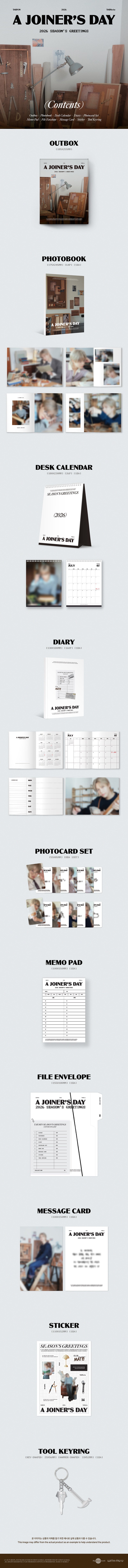 TAEMIN - 2026 Seasons Greetings A JOINER’S DAY