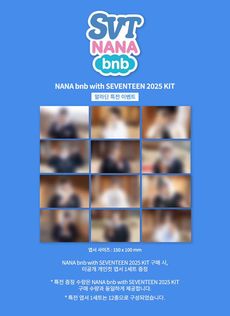 SEVENTEEN - NANA bnb with SEVENTEEN - 2025 KIT