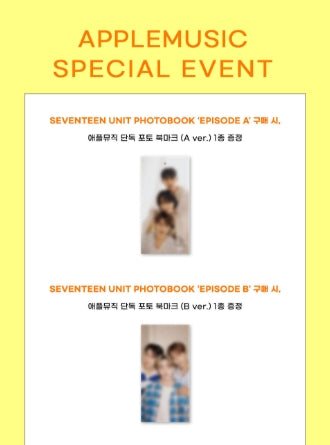 SEVENTEEN - Episode : Oh My Days and Sweet Voice - Unit Photobook