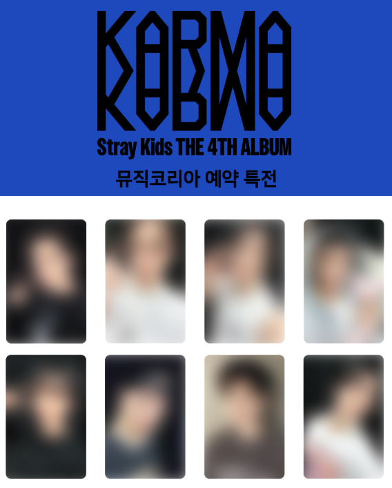Stray Kids - 4th Ragular Album KARMA (KARMA VER.) (LIMITED)