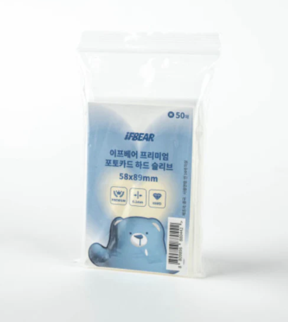 IFBEAR – Sleeves Photocards 58×89 mm (Pack de 50)