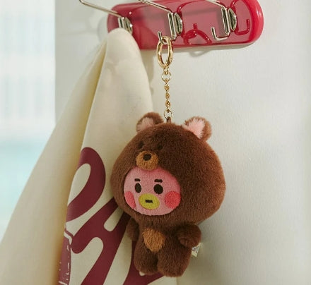 BT21 BABY PLUSH KEYRING FLUFFY