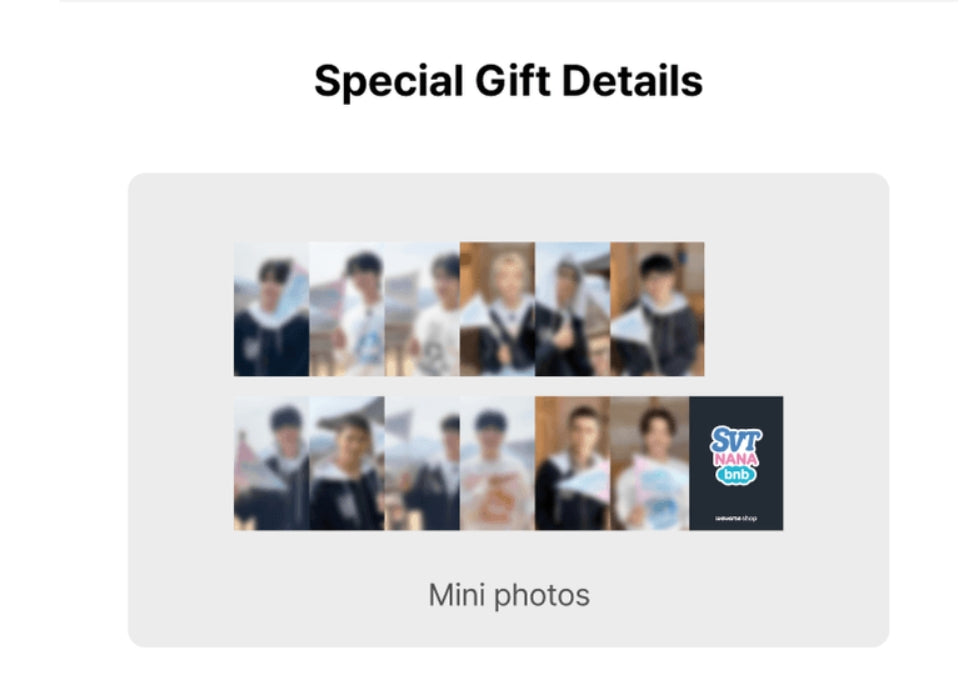 SEVENTEEN - NANA bnb with SEVENTEEN - 2025 KIT