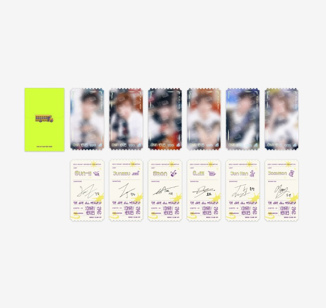 Xdinary Heroes PHOTO TICKET SET - 2023 SUMMER CAMP