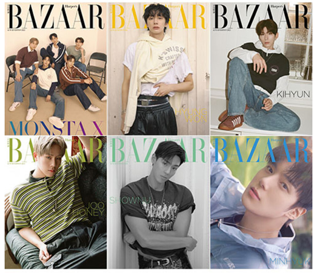 HARPERS BAZAAR AUTUMN EDITION 2025 Cover : Monsta X