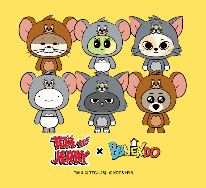 BOYNEXTDOOR - BBNEXDO X Tom & Jerry Official Merch