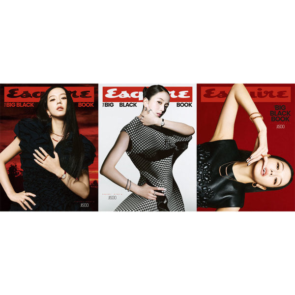 ESQUIRE Big Black Book 2026 – Cover JISOO