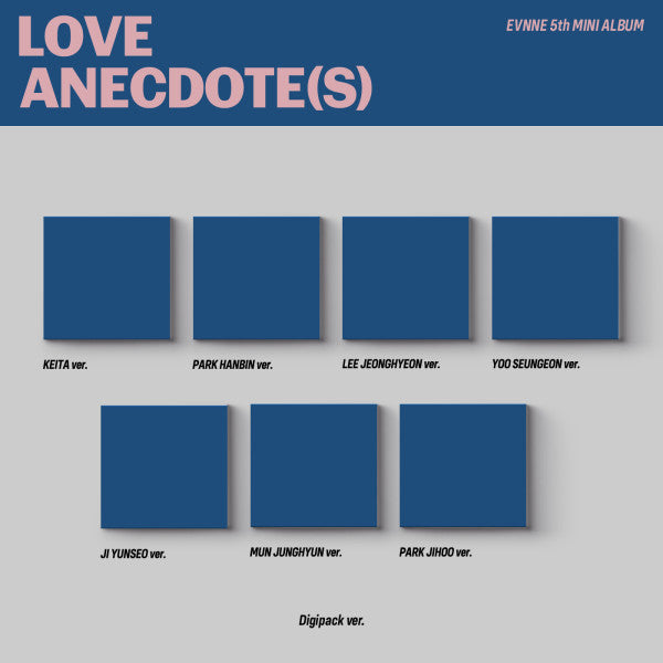 EVNNE - LOVE ANECDOTE(S) (5th MINI ALBUM) (Digipack ver.)