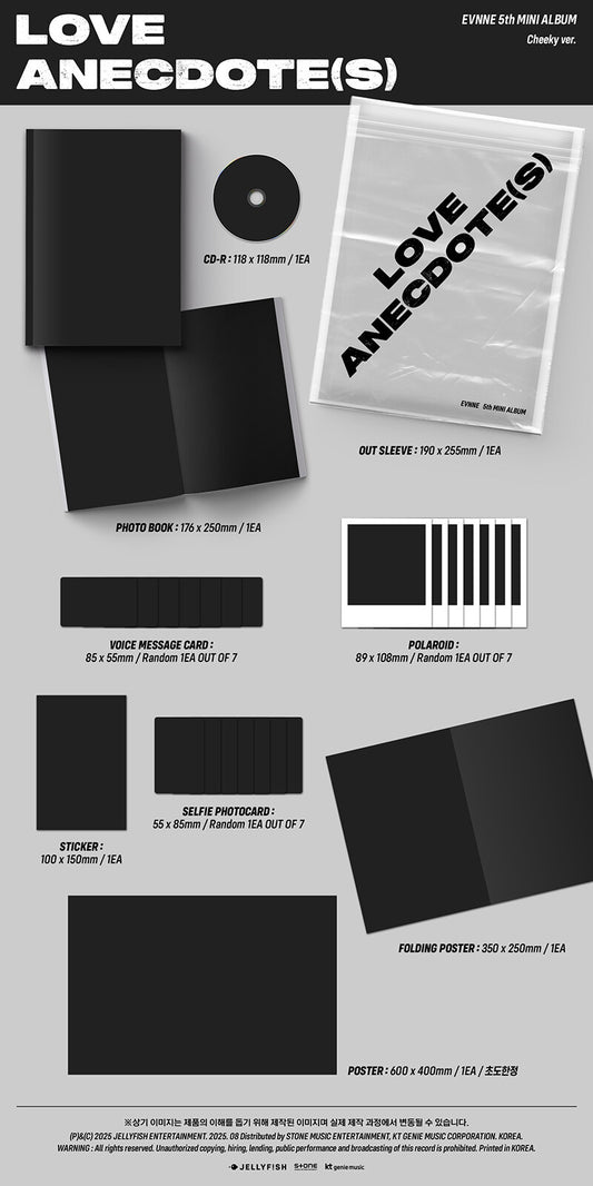 EVNNE - LOVE ANECDOTE(S) (5th MINI ALBUM)