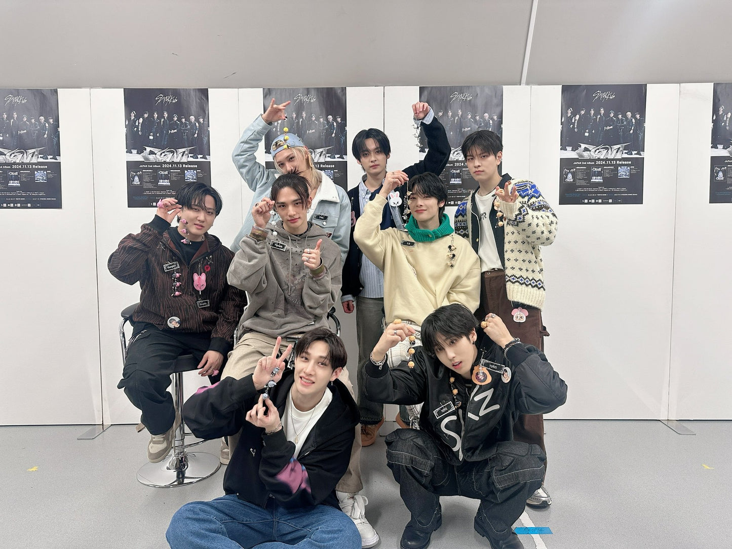 STRAY KIDS x BANDAI - KEYCHAIN