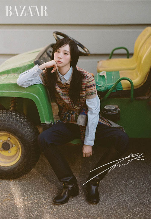 HARPERS BAZAAR october 2025 Cover : Winter