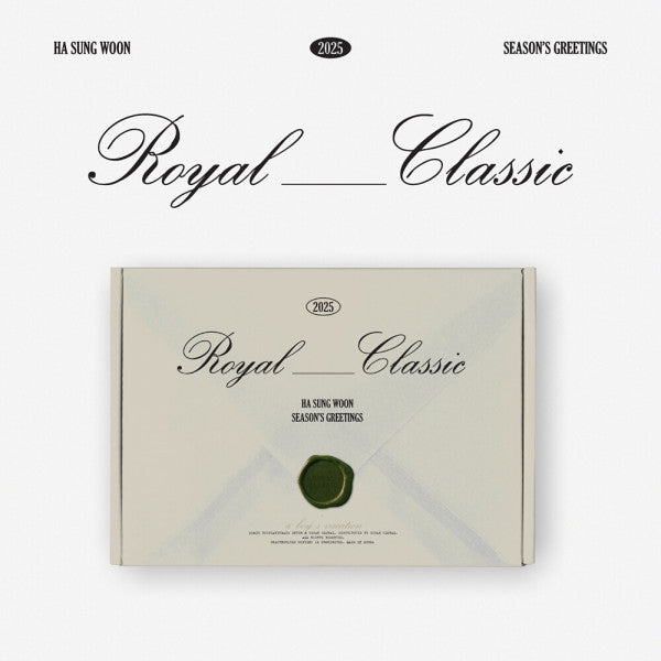 HA SUNG WOON - 2025 Season’s Greetings ROYAL CLASSIC