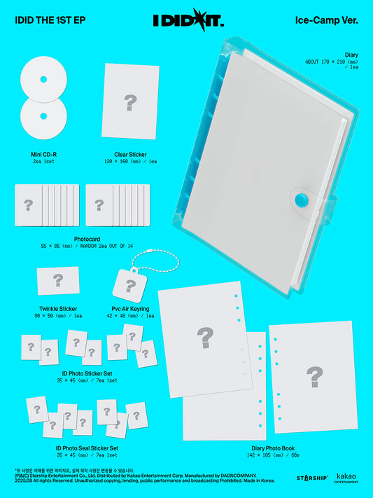 IDID - I did it (Ice-Camp Special Edition Ver.) - 1st MIni Album