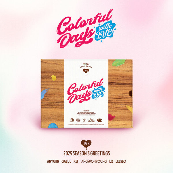 IVE - 2025 SEASONS GREETINGS "Colorful Days with IVE"