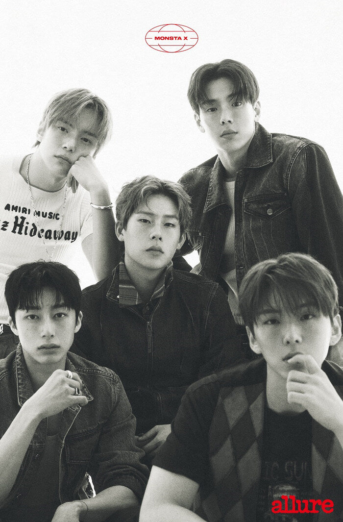 ALLURE - JULY 2025 (COVER : MONSTA X) + POSTCARD GIFT