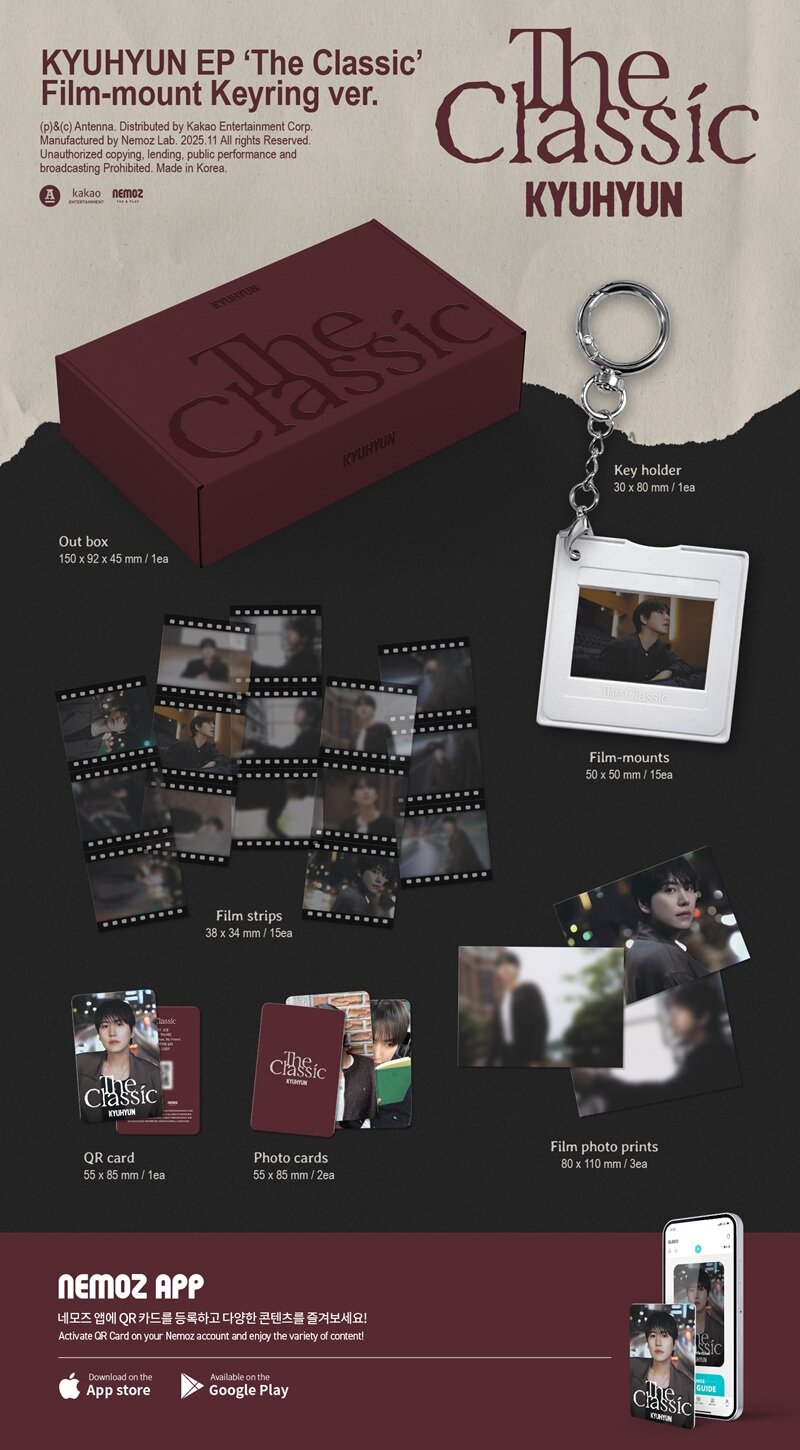 KYUHYUN - EP Album The Classic (Film-mount Keyring ver.)