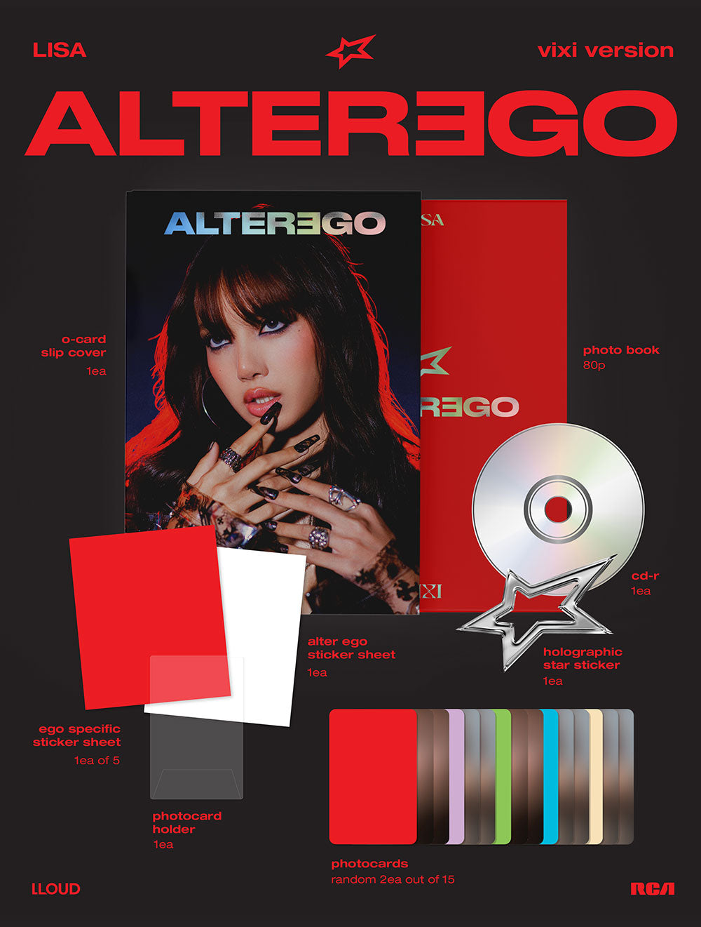 LISA - Alter Ego (Photobook/CD album)