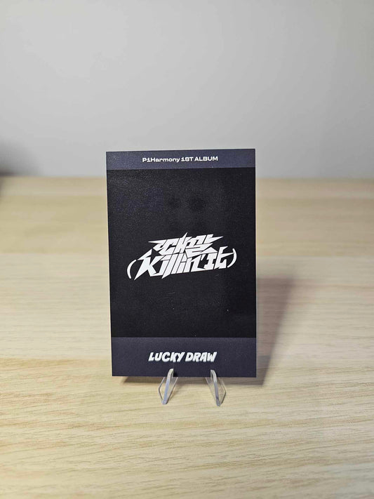 P1Harmony Jongseob Killing It Lucky Draw Apple Music Polaroid