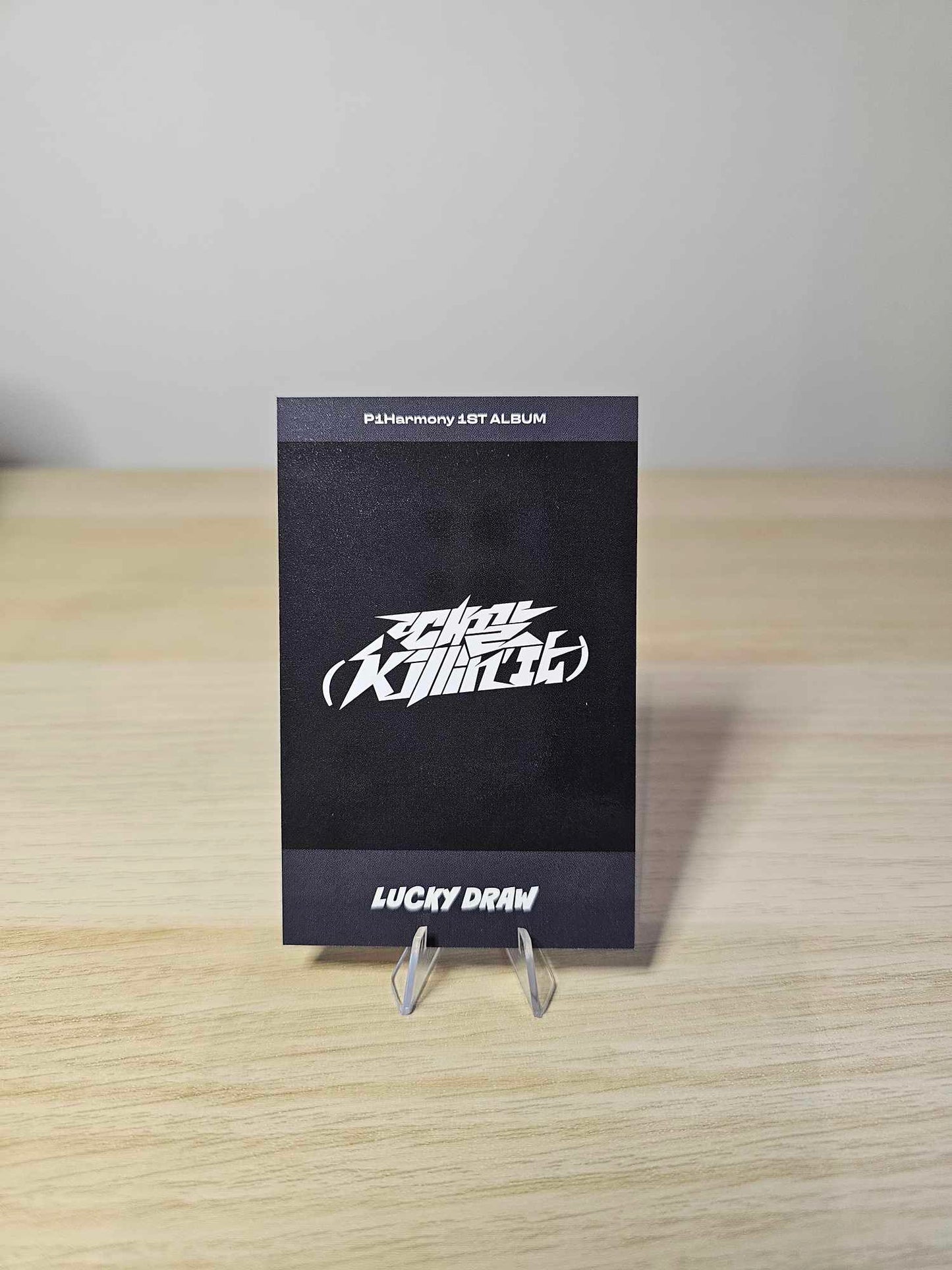 P1Harmony Theo Killing It Lucky Draw Apple Music Polaroid