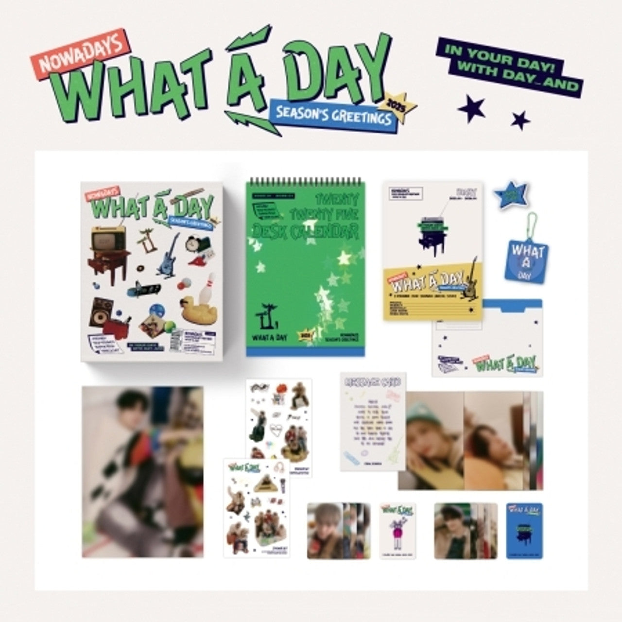 NOWADAYS - 2025 SEASON’S GREETINGS "WHAT A DAY"