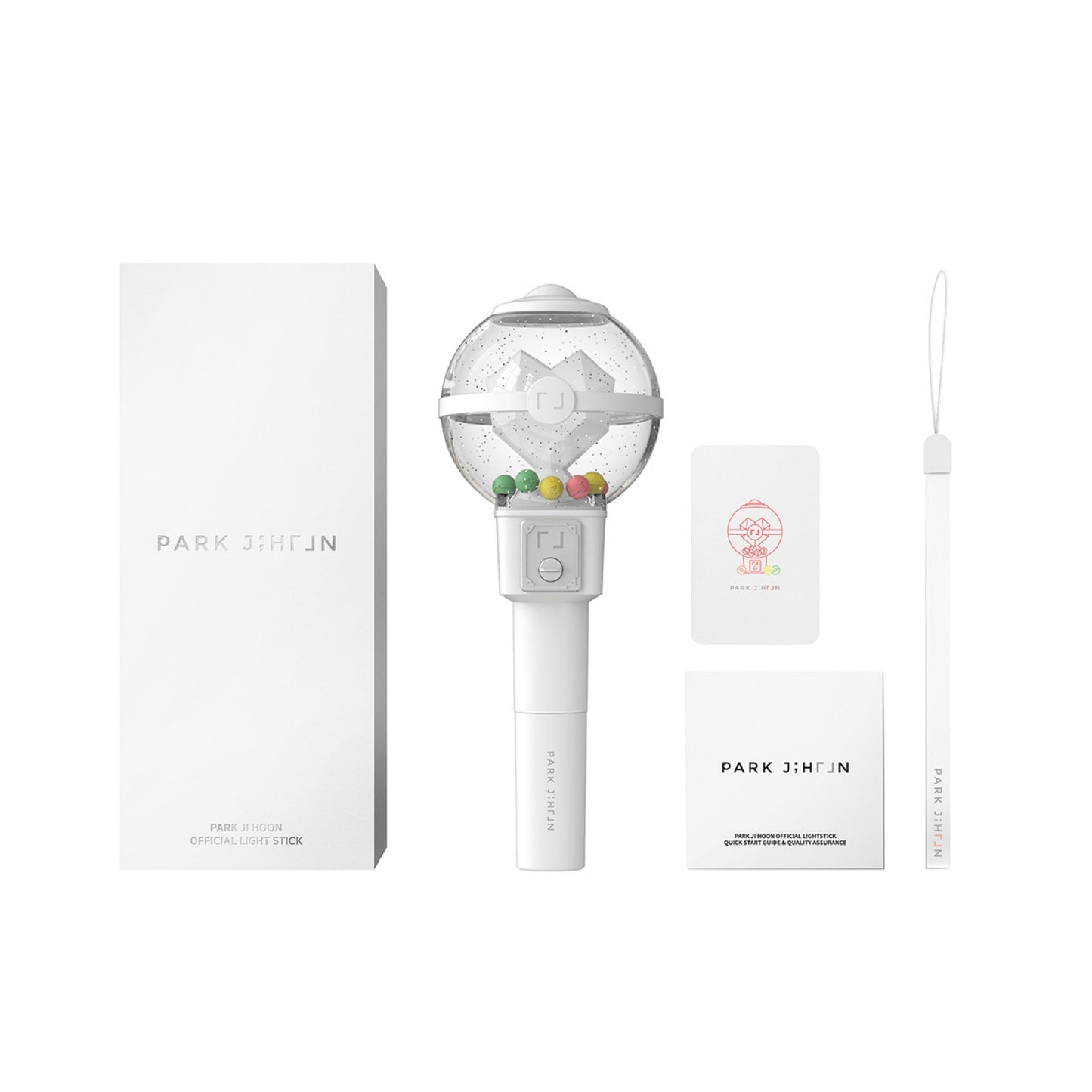 PARK JIHOON - OFFICIAL LIGHTSTICK + Photocard Withmuu