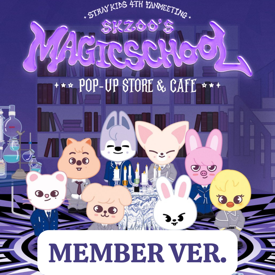 STRAY KIDS - 4TH FANMEETING " SKZ'S MAGIC SCHOOL" OFFICIAL MD (MEMBER VER.)