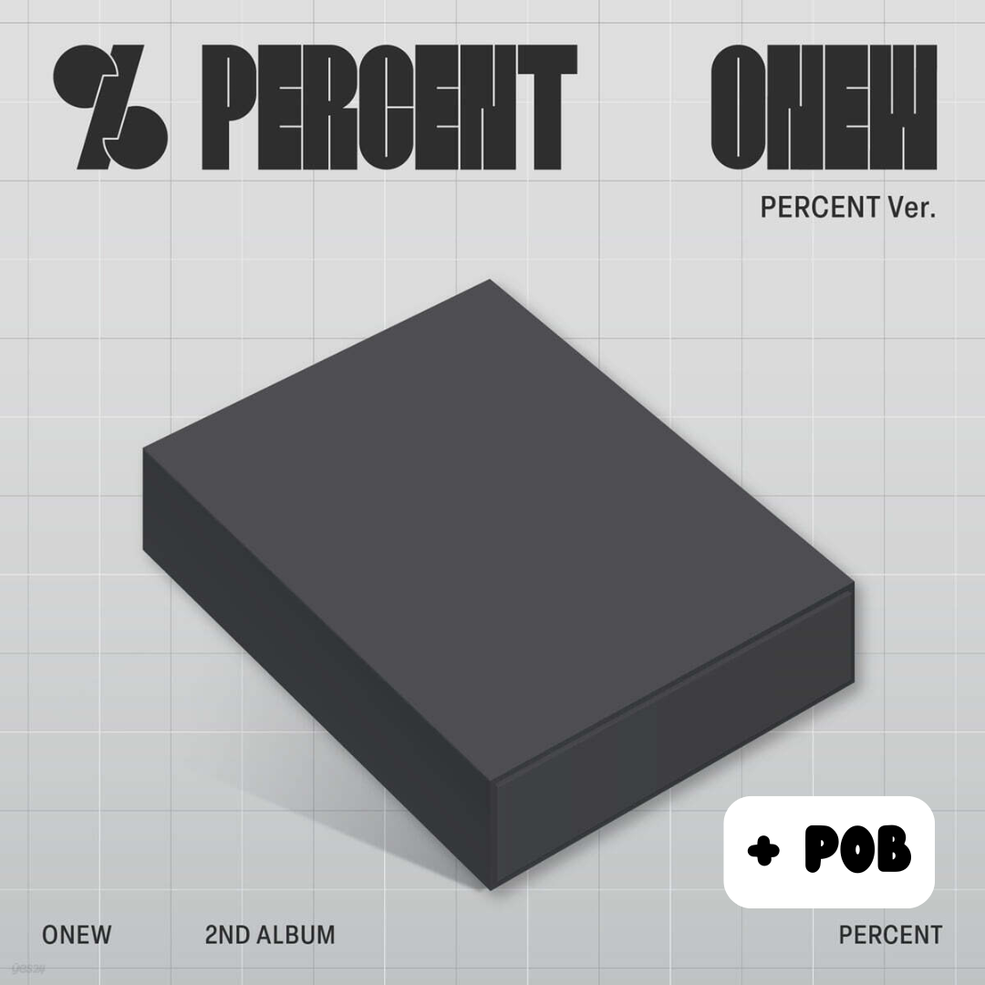 ONEW - PERCENT (2nd Regular Album) (PERCENT Ver.)