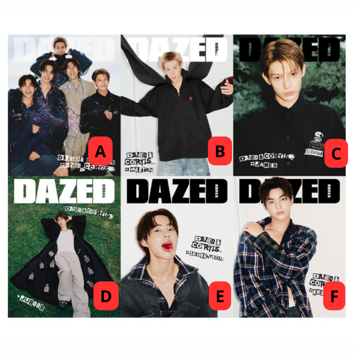Dazed Confused Korea Winter Edition 2025 (Cover: CORTIS)