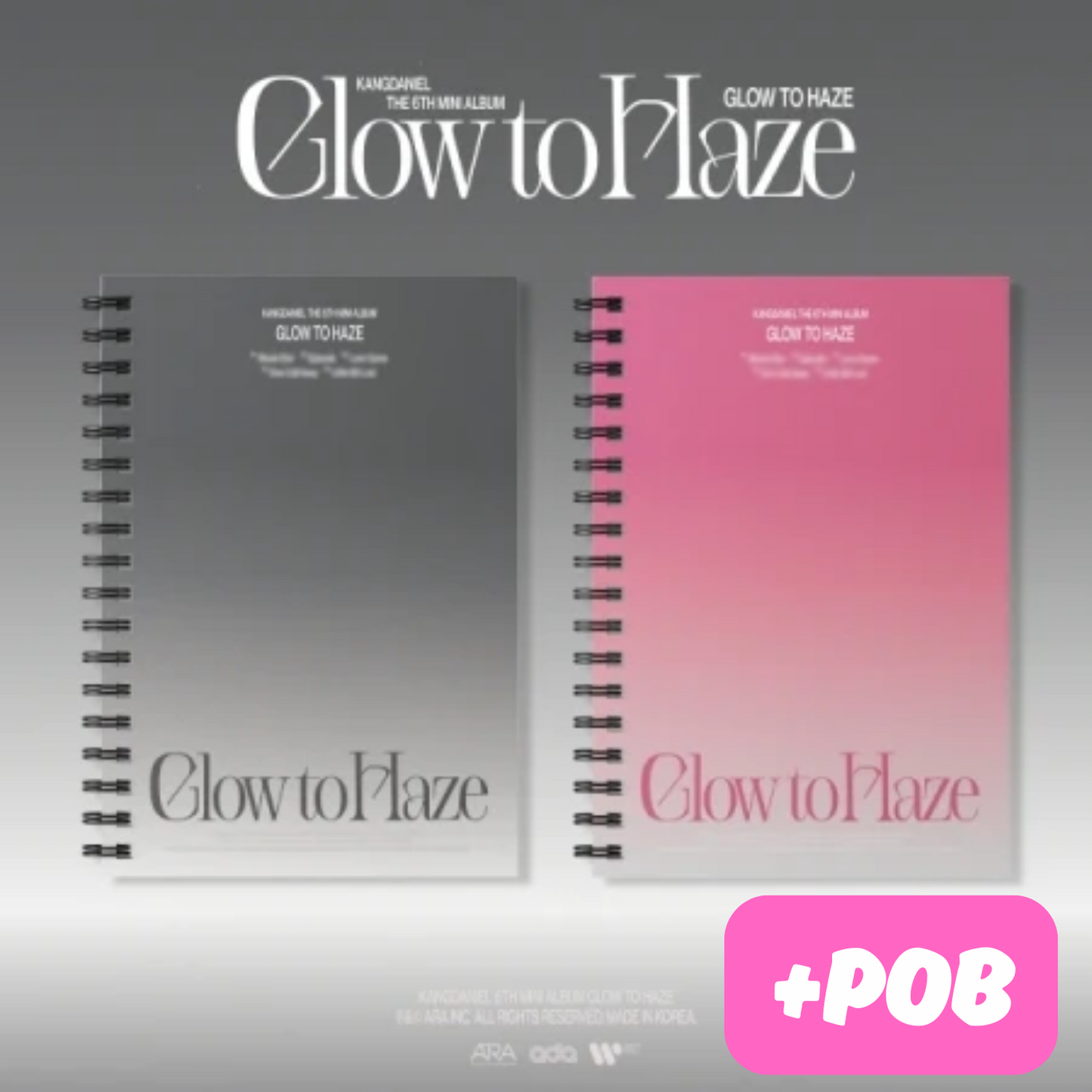 KANG DANIEL - Glow to Haze (Photo Book Ver.)
