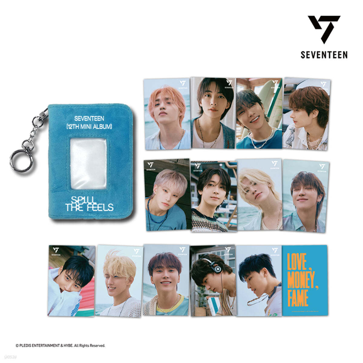 SEVENTEEN - SPILL THE FEELS - 3D Lenticular Mini Card & Binder