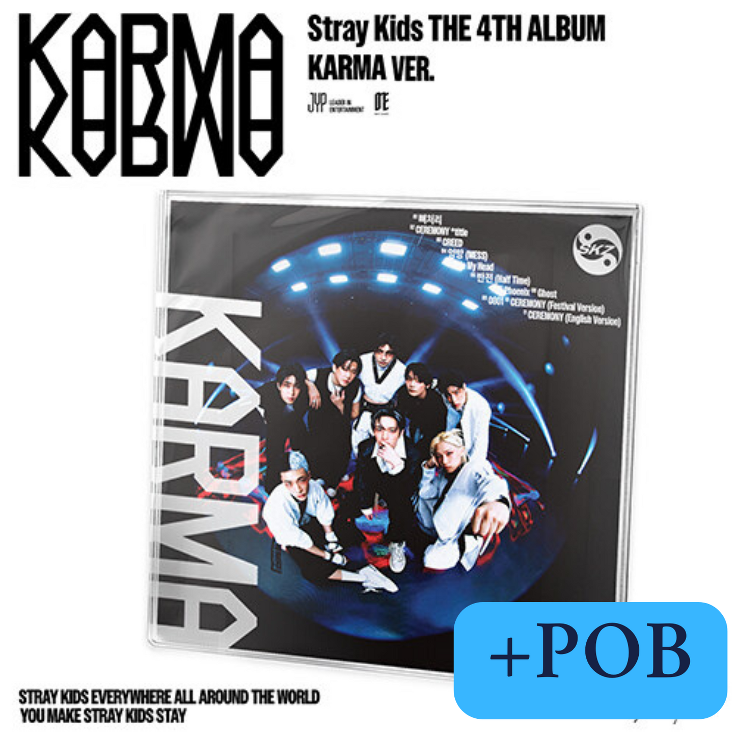 Stray Kids - 4th Ragular Album KARMA (KARMA VER.) (LIMITED)