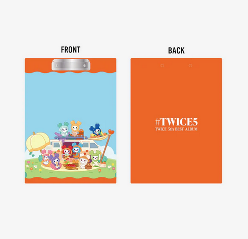 TWICE 5th BEST ALBUM "#TWICE5" Release Commemorative goods
