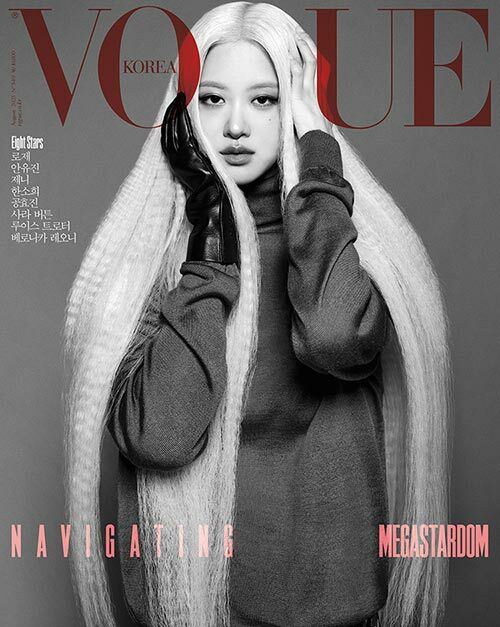 VOGUE KOREA - 2025 AUGUST (cover : BLACKPINK ROSE)