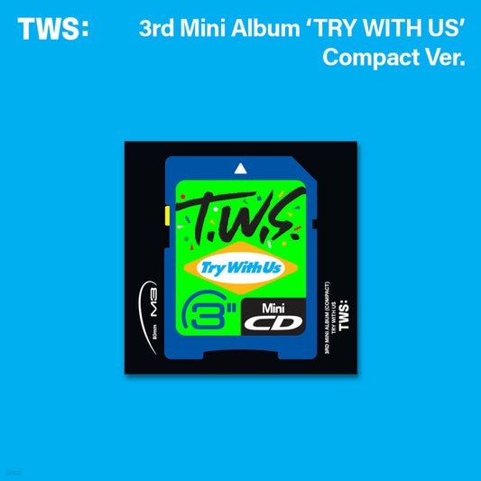 TWS - TRY WITH US (Compact Ver./random) - 3rd Mini Album