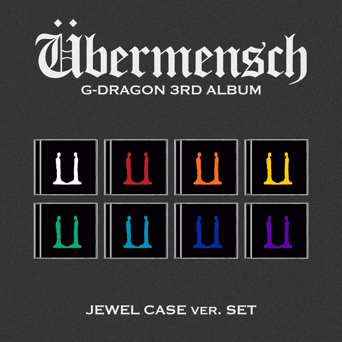 G-DRAGON - Ubermensch - 3RD ALBUM (JEWEL ver.)