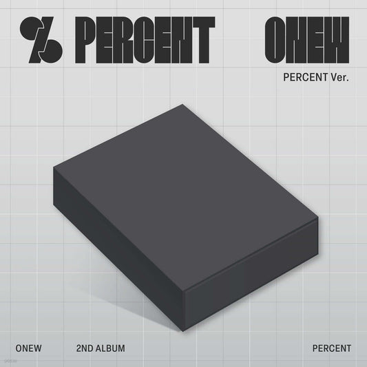 ONEW - PERCENT (2nd Regular Album) (PERCENT Ver.)