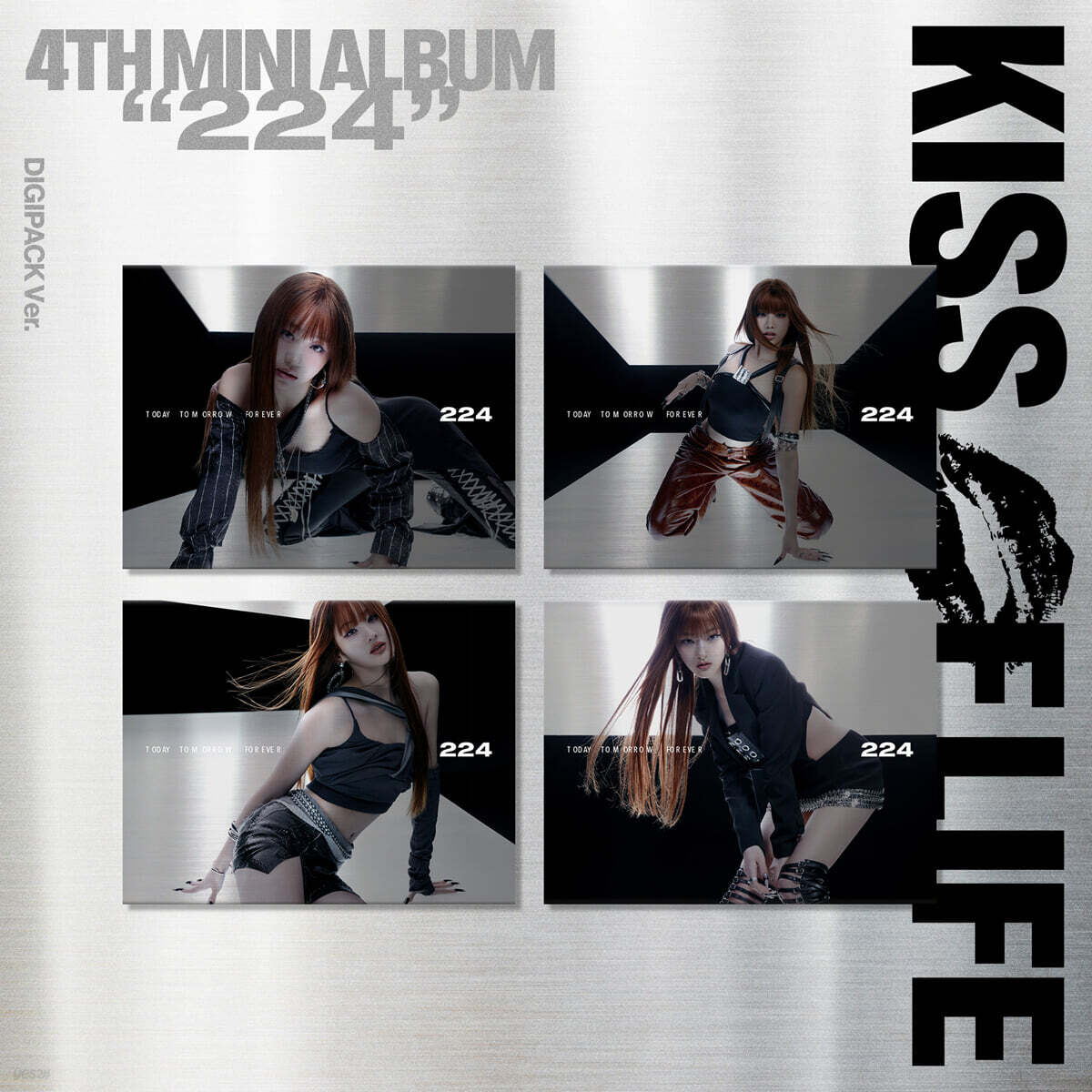 KISS OF LIFE - 224 (Digipack Ver./random)- 4th Mini Album