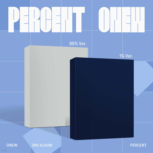 ONEW - PERCENT (2nd Regular Album) (Photobook ver.)