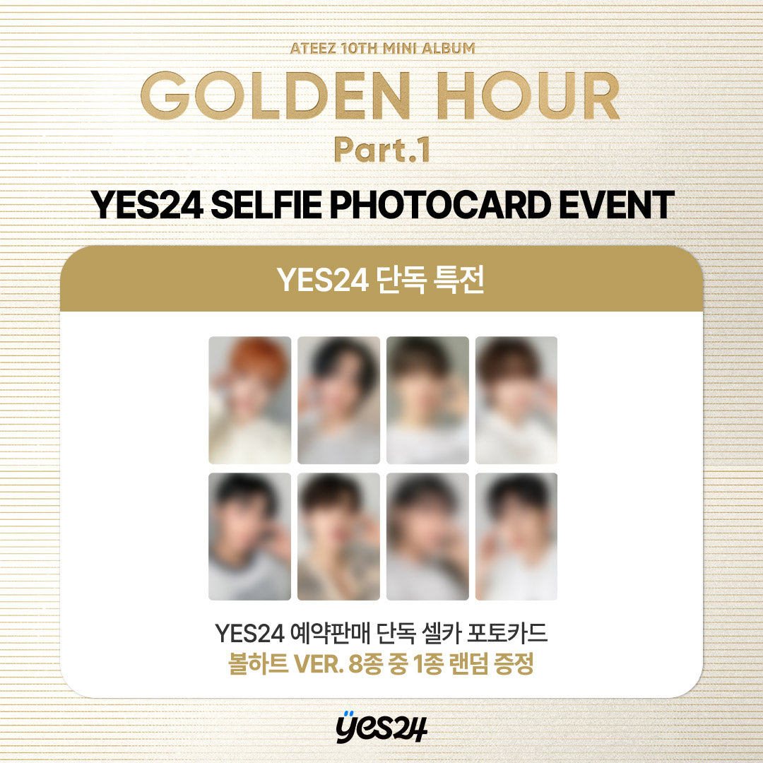 (DAMAGED) ATEEZ - Golden Hour : Part.1 (10th Mini Album)