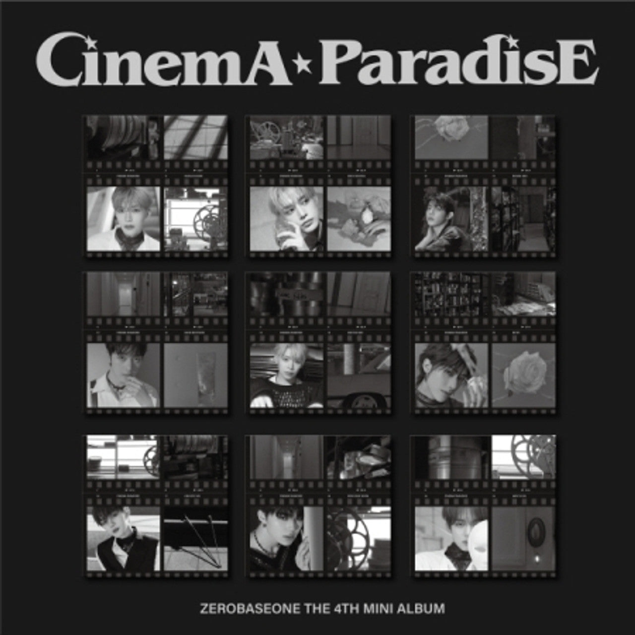 ZEROBASEONE - CINEMA PARADISE (The 4th Mini Album) - Digipack ver.