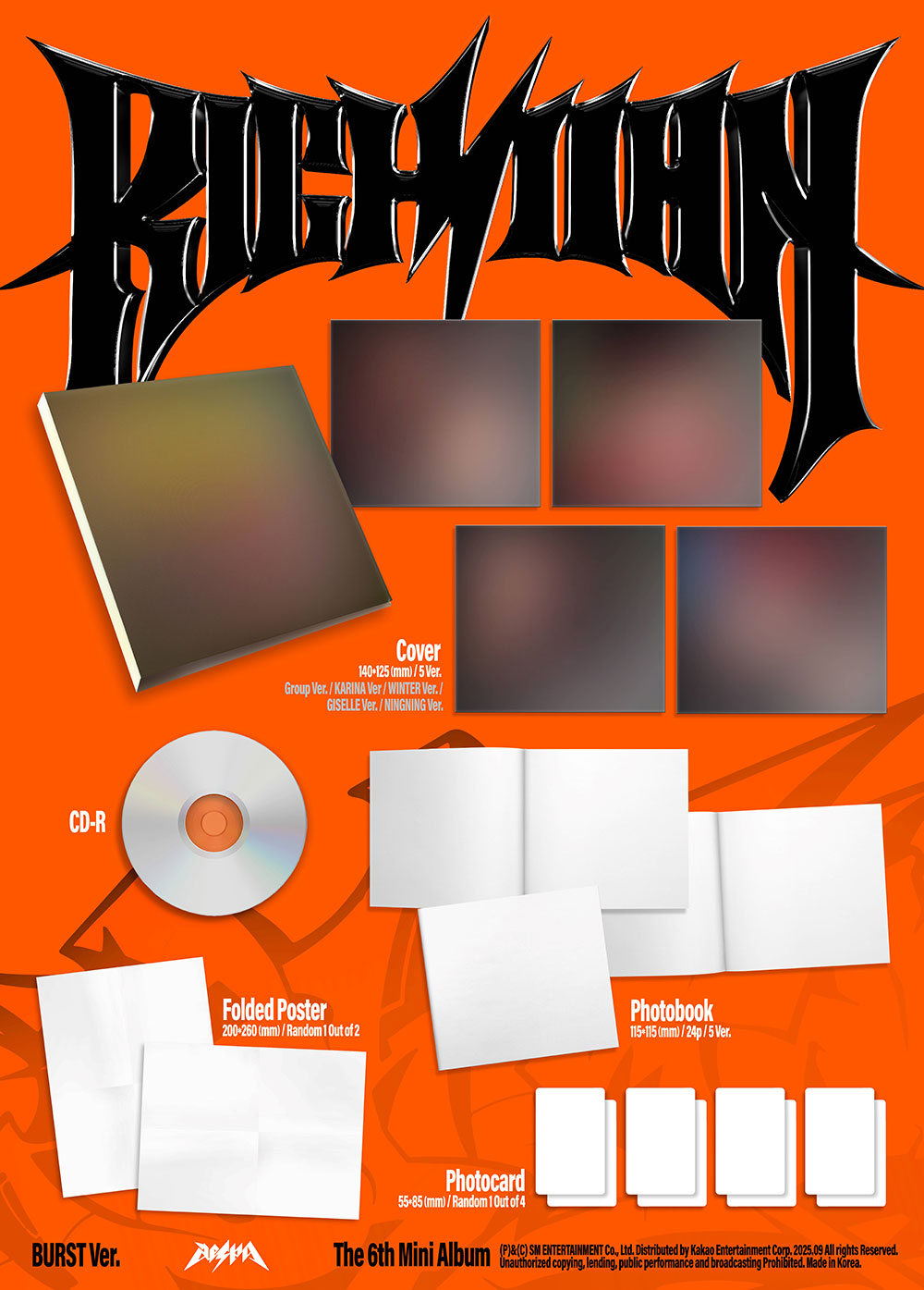 aespa – Rich Man (BURST Ver.) - 6e Mini Album