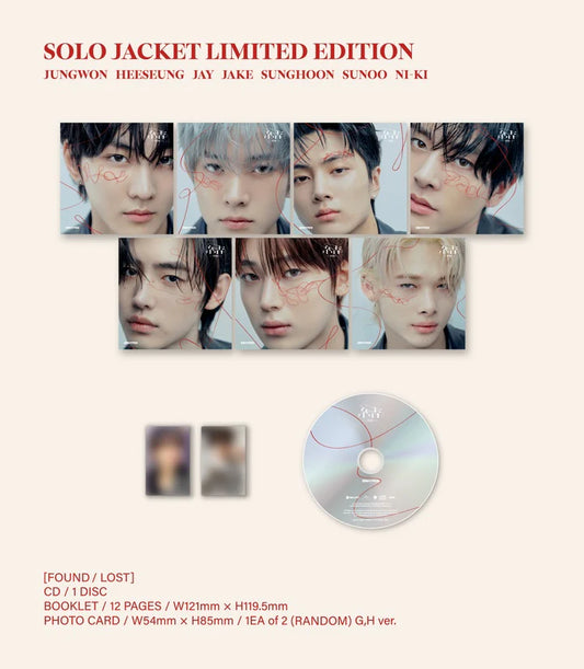 (JAPAN) ENHYPEN 結 -YOU-' (SOLO MEMBER JACKET LIMITED EDITION)