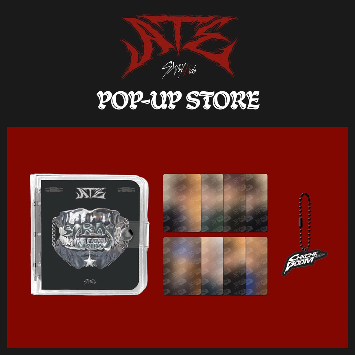 PHOTOCARD BINDER - STRAY KIDS - ATE POP-UP OFFICIAL MD